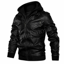 Men genuine real leather - men's,