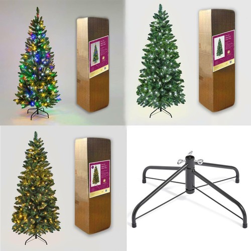 Slim pre lit christmas - slim, tree