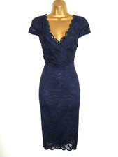 Lipsy Lace Bodycon Dress Size