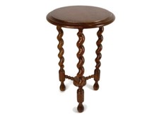 Vintage carved wooden barley - vintage,