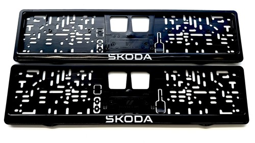 New skoda logo black 3d - skoda,