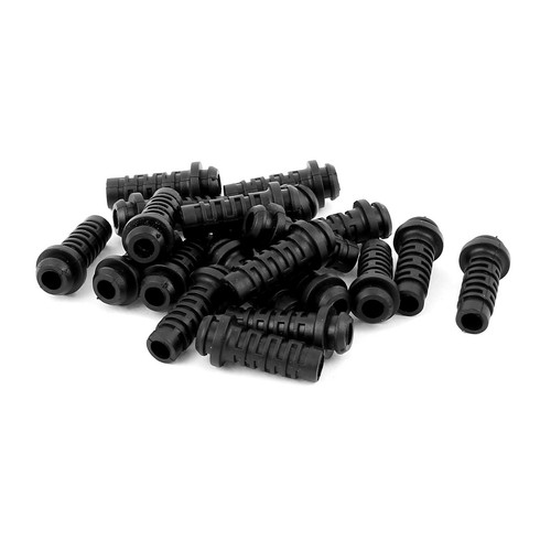 Rubber strain cord boot - cord,