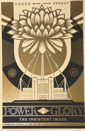 Power glory gold large - large, green