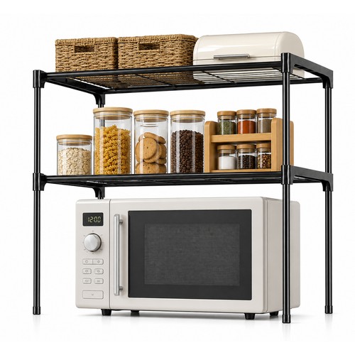Tier microwave stand over - 2,