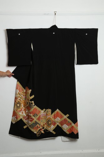 Vintage japanese kimono - vintage, floral