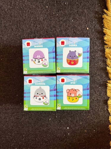 Mcdonalds squishmallows - 4x,