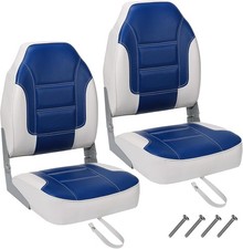 Set of 2 High Back Boat Seats