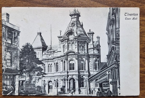 Tiverton town hall 1914 - tiverton,