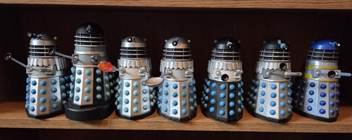 Dalek action figures - action,