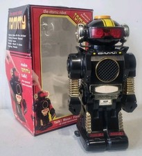 Vintage Tommy the Atomic Robot Tin Battery Operated Action Figure 1130 Boxed