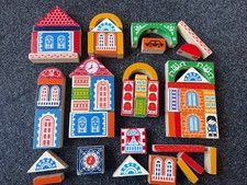 Vintage Colourful Wooden