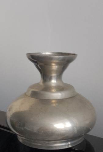 Vintage pewter vase 310g - vintage,