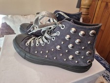 Chuck taylor grey studded - taylor,