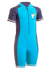 Child Kids Sunsuit UV Sun Protection Front Zip One Piece swimsuit Beach Suit