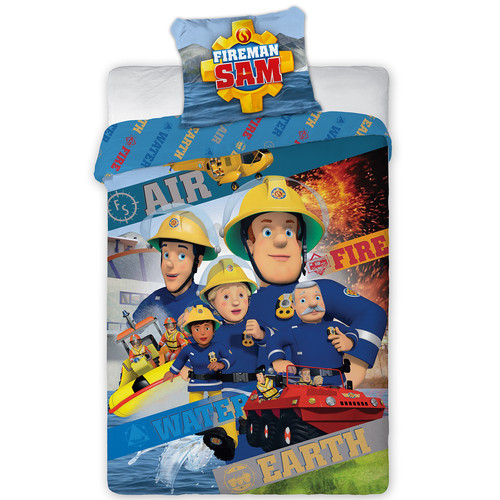 Sam the fireman bedding - fireman,