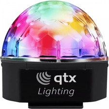 QTX Disco Dome Light Effect DJ Disco Party Lighting Parties Home Multi Colour