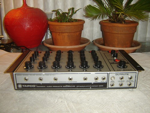 Tapco 6000r mixer - tapco, 6000r,
