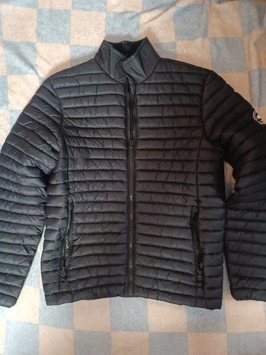 Black soul cal puffer coat - black,
