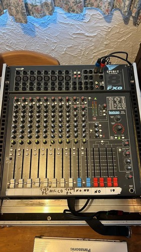 Soundcraft spirit fx8 8 - spirit, fx8,