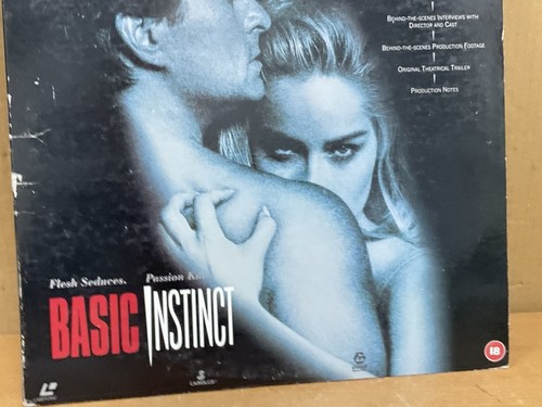 Basic instinct laserdisc - basic, movie