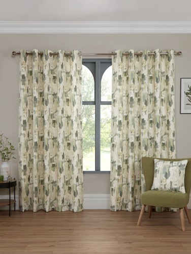Bamford eyelet curtains block - eyelet,