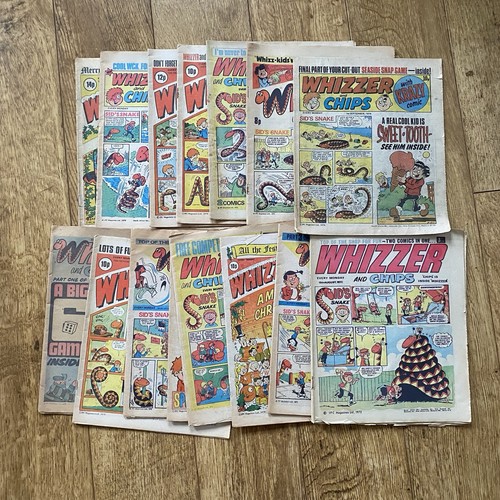 Whizzer and chips comics - comics, job