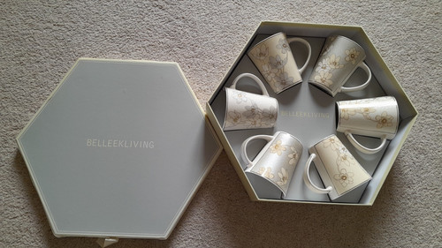 New boxed set belleek - set,