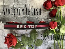 Sex Toy Wine Red Choker