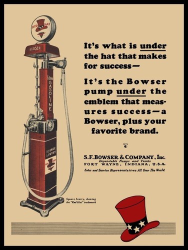 1925 bowser sentry red had - bowser,