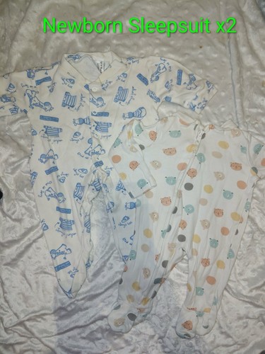 Newborn boys sleepsuits - boys,
