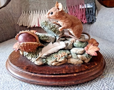 Country Artists Woodmouse with Horse Chestnut CA339. Perfect dated 1989