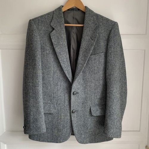 Harris tweed wool herringbone - harris,