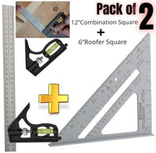 2Pc Metal Roofing Square Set
