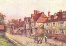 KENT. Chiddingstone Churchyard