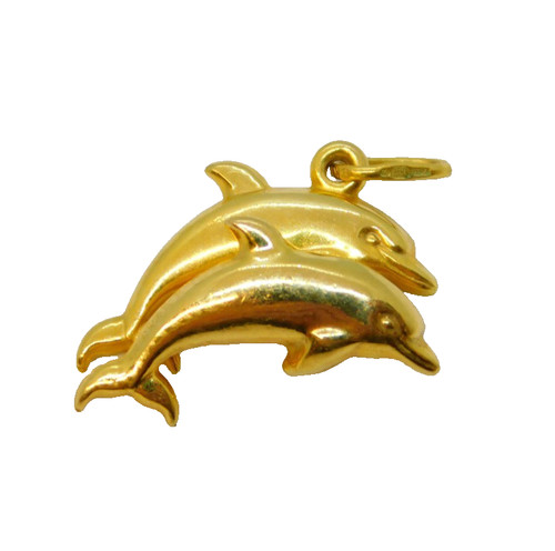 9ct yellow gold pair - 9ct, of