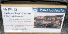 Rare Paragon Kits Caetano “Beja” Fiat minicoach resin unbuilt 1:76 model bus kit