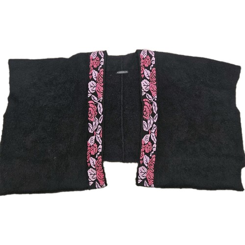 Mandolin womens black - mandolin, shrug