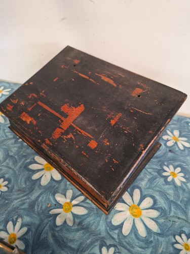 Antique writing slope bible - writing, /