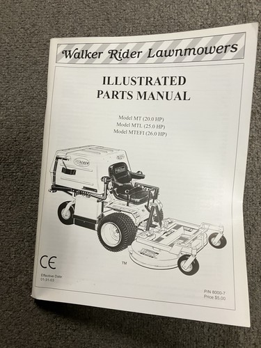 Walker mower 20hp mtl - 20hp,, 25
