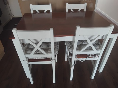Table with chairs - with, 4