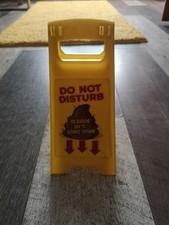 Novelty Small Toilet Sign