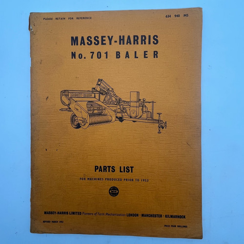 Massey harris 701 - massey,
