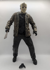 Large 20" Neca 2005 Jason Voorhees Friday 13th with Machete Figure - Rare