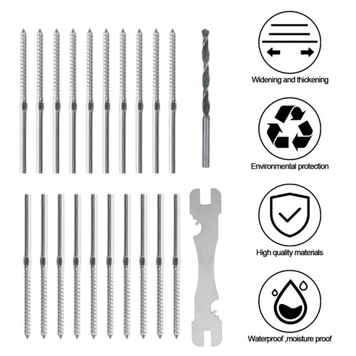 20pcs durable stainless - stainless, steel
