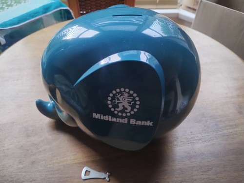 Vintage large blue midland - large,