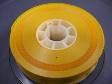 35mm YELLOW POLYESTER  FILM LEADER