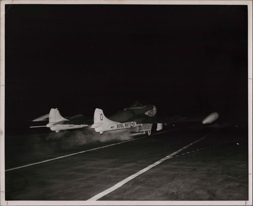 Havilland sea venom hms ark - venom,