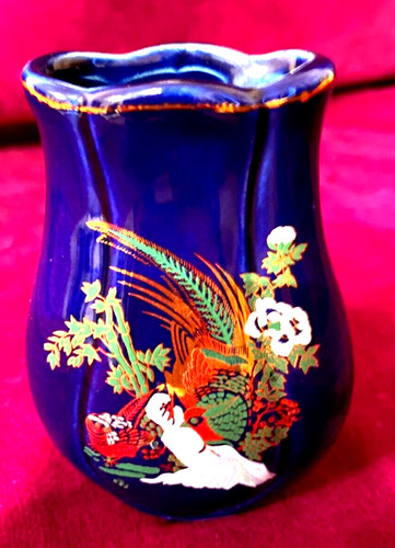 Vintage blue chokin - blue,