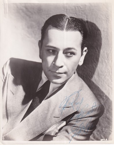 George raft original signed - raft,