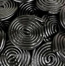 Liquorice wheels rolled - ,